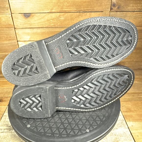 Addison Shoe Co. Steel Toe Men’s Size 9D Military Combat Black Boots USA Made - Picture 7 of 10